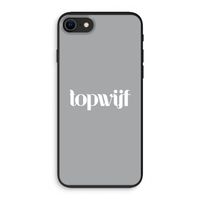 Topwijf Grijs Wit: iPhone 7 Biologisch afbreekbaar hoesje