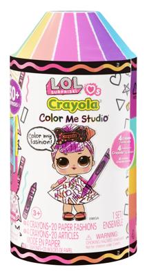 MGA Entertainment L.O.L. Surprise! Loves CRAYOLA - Color Me Studio speelfiguur