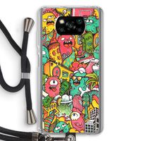 Vexx City: Xiaomi Poco X3 NFC Transparant Hoesje met koord