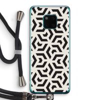 Crazy pattern: Huawei Mate 20 Pro Transparant Hoesje met koord