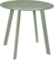 Ambiance bijzettafel rond 50x45cm lichtgroen