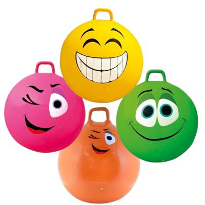 Skippybal Smile Emoticon - D65 cm - voor kinderen - buiten speelgoed Skippybal Smile Emoticon - D65 cm - voor kinderen - buiten speelgoed