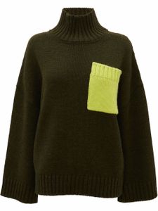 JW Anderson pull à col roulé - Vert