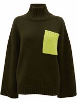 JW Anderson pull à col roulé - Vert
