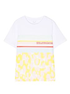 Stella McCartney Kids t-shirt à imprimé graphique - Multicolore