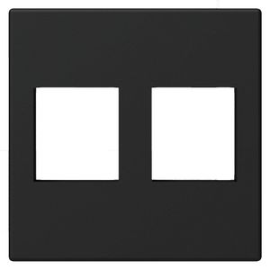 Procab CP45KS2/B Keystone 45x45mm frame zwart