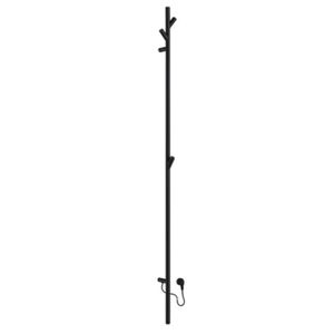 Elektrische Handdoekradiator Smedbo Dry Tree 10,7x170 cm 31W Mat Zwart