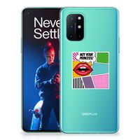 OnePlus 8T Silicone Back Cover Popart Princess