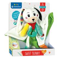 Clementoni baby knuffeldoekje konijn