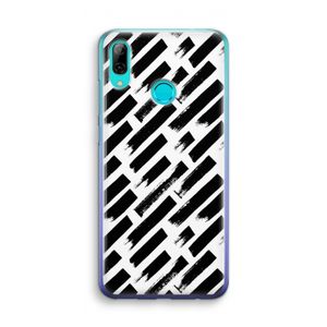 Zwarte vegen: Huawei P Smart (2019) Transparant Hoesje