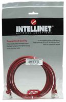 Intellinet 319300 RJ45 Netwerkkabel, patchkabel CAT 5e U/UTP 2.00 m Rood 1 stuk(s) - thumbnail