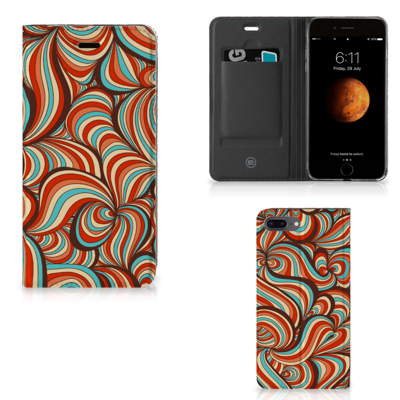Apple iPhone 7 Plus | 8 Plus | Bookcase | Retro