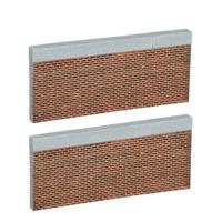 Wall large 2 stuks l19,5xb1,5xh8,5 cm - Luville
