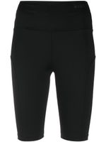 MSGM short stretch à taille haute - Noir