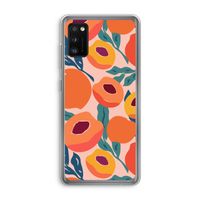 Perzik: Samsung Galaxy A41 Transparant Hoesje