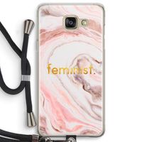 Feminist: Samsung Galaxy A5 (2016) Transparant Hoesje met koord