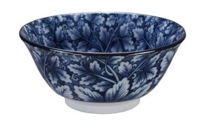 Blauw/Witte Kom - Mixed Bowls - 15 x 7cm 500ml