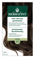 Herbatint Permanente Haarkleuring 4N Kastanje