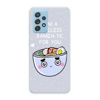 I'm A Hopeless Ramen-Tic For You: Samsung Galaxy A73 Transparant Hoesje