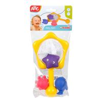 ABC baddieren met schepnet 4dlg.