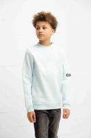 Malelions Turtleneck Sweater KIDS Lichtblauw - Maat 128 - Kleur: Blauw | Soccerfanshop