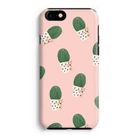 Cactusprint roze: iPhone 7 Tough Case