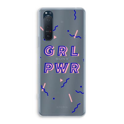 GRL PWR: Sony Xperia 5 II Transparant Hoesje