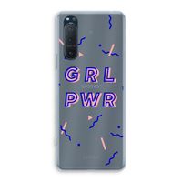 GRL PWR: Sony Xperia 5 II Transparant Hoesje