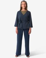 HEMA Dames Wikkelvest Elly Blauw (blauw)