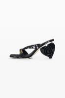 Haksandaal met hartjesprint - BLACK - 38