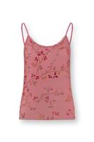 Pip Studio Selina Top Mouwloos Delhi Dreams Roze XXL