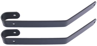 Steco Stuurbeugelset comfort extra lang - mat zwart