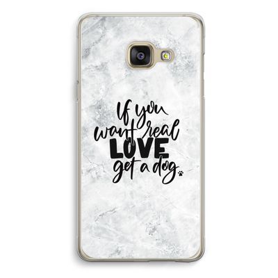 Partner in crime: Samsung A3 (2017) Transparant Hoesje