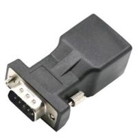 RJ45 Male Plug to 8P 8C Female Bolt Screw Type terminals Ethernet Gold Plated Net Network Plug - thumbnail