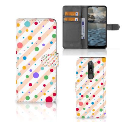 Nokia 2.4 | Telefoon Hoesje | Dots