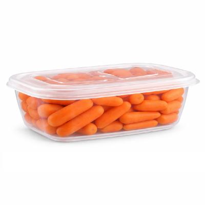 Plasticforte Vershoudbakje - vriezer en magnetron - 0,6L - kunststof - mealprep Plasticforte Vershoudbakje - vriezer en magnetron - 0,6L - kunststof - mealprep
