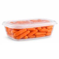 Plasticforte Vershoudbakje - vriezer en magnetron - 0,6L - kunststof - mealprep