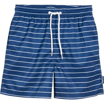 Playshoes zwemshort Strepen Marineblauw-158-164