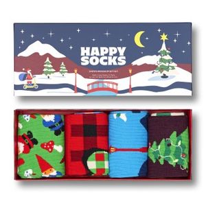 Happy socks 4 stuks Santas Workshop Socks Gift Set