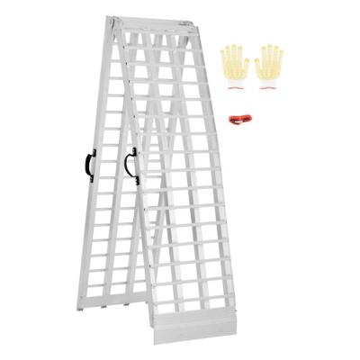 VEVOR Aluminium oprijplaten Zware laadplanken met handgrepen 305cm ATV-fiets
