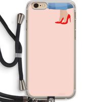 High heels: iPhone 6 PLUS / 6S PLUS Transparant Hoesje met koord