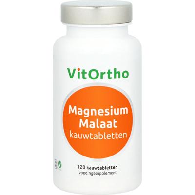 Vitortho magnesium malaat kauwtabletten