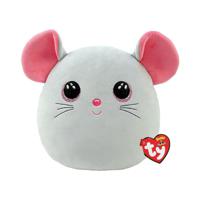 TY Squish A Boos Knuffelkussen Muis Catnip 20 cm - thumbnail