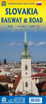 Wegenkaart - landkaart Slovakia, Slowakije - Bratislava | ITMB Wegenkaart - landkaart Slovakia, Slowakije - Bratislava | ITMB