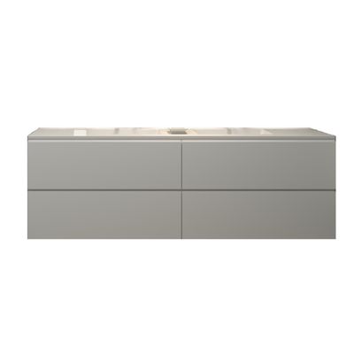 Badkamermeubelset Gliss Zeus 160 cm Mat Wit