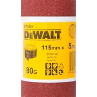 DeWALT DT3581 P80 Schuurpapier rol 5m x 115mm