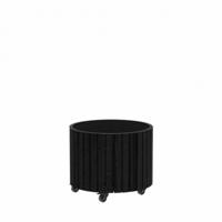 Zwarte Ronde Plantenbak - Ø55/45 CM