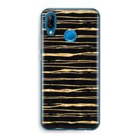 Gouden strepen: Huawei P20 Lite Transparant Hoesje