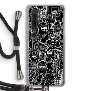 Vexx Black City : Xiaomi Mi Note 10 Pro Transparant Hoesje met koord