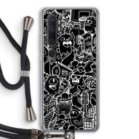 Vexx Black City : Xiaomi Mi Note 10 Pro Transparant Hoesje met koord
